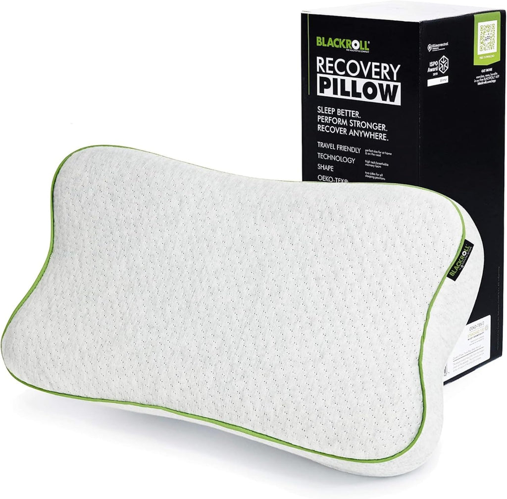 Blackroll Recovery Pillow – Orthopaedic HWS Pillow (Neck Support Cushion) Made of Viscose Memory Foam - Made in Germany