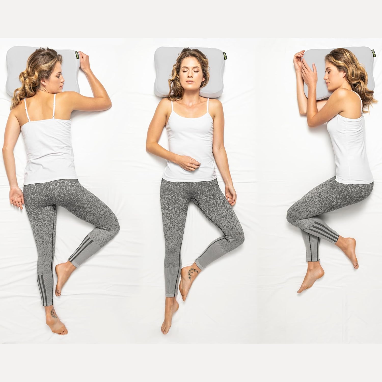 Blackroll Recovery Pillow – Orthopaedic HWS Pillow (Neck Support Cushion) Made of Viscose Memory Foam - Made in Germany