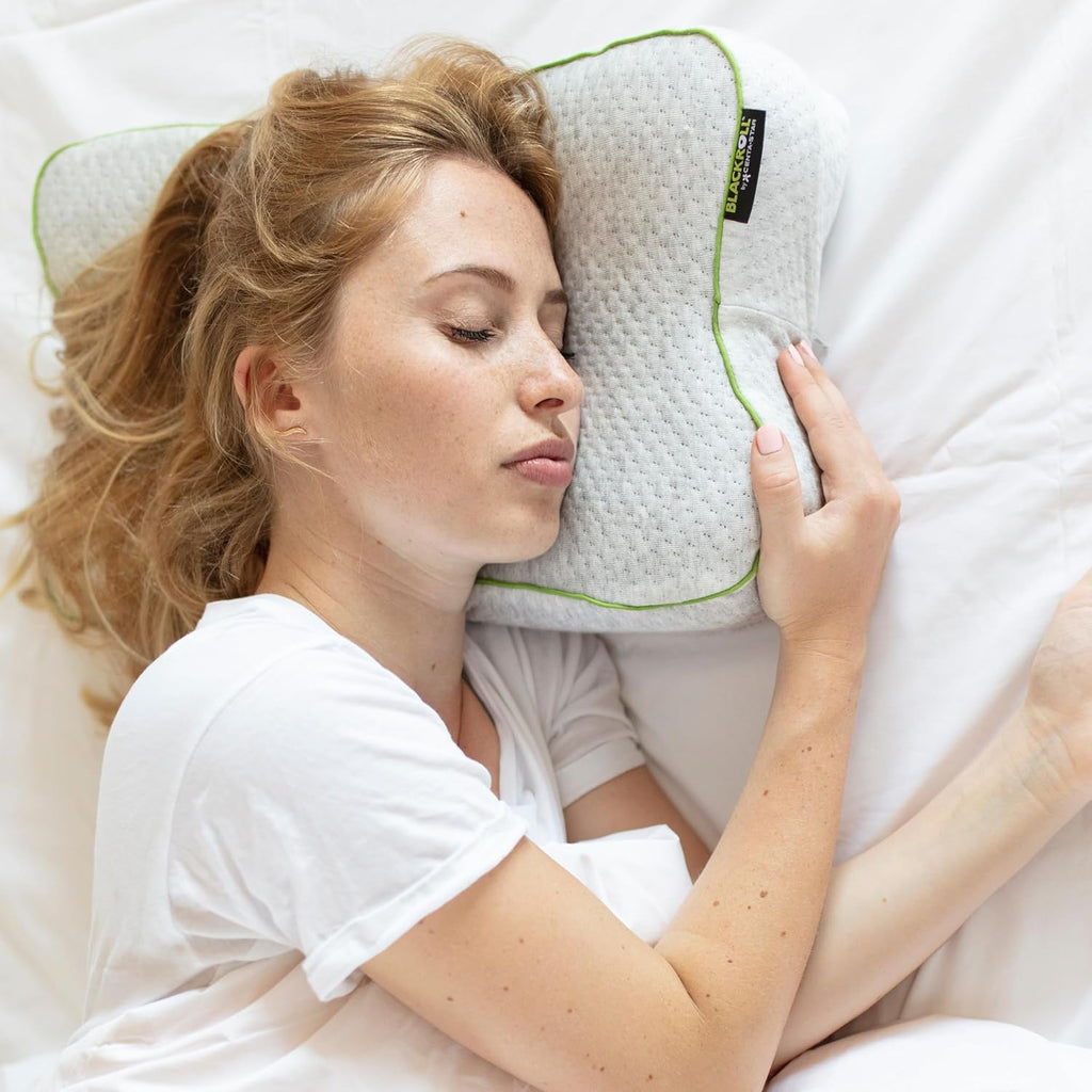 Blackroll Recovery Pillow – Orthopaedic HWS Pillow (Neck Support Cushion) Made of Viscose Memory Foam - Made in Germany